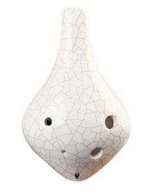 6 Holes Ocarina for Beginner White Ocarina Professional Ocarina
