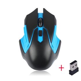 Professional 2.4GHz Wireless Optical Gaming Mouse Wireless Mice for PC Gaming Laptops Computer Mouse Gamer with USB Adapter (Ships From: China, Color: 04)