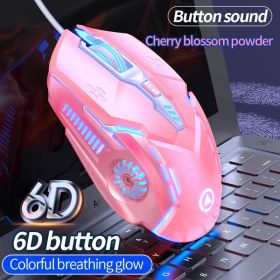 3200DPI G5 Mechanical E-Sports Wired Mouse For Computer Mouse Gamer Rechargeable Backlight Silent Office USB Mouse For Laptop (Color: 04)