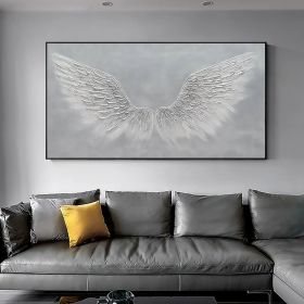 Hand Painted Large Ocean Oil Painting Original Blue Sea Wall Art Peaceful Ocean Painting On Canvas Large Seascape Painting Blue Canvas Art Ocean Artwo (Style: 01, size: 70x140cm)